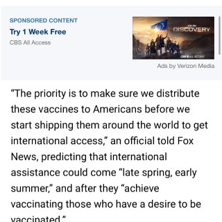 疫苗美国优先！...