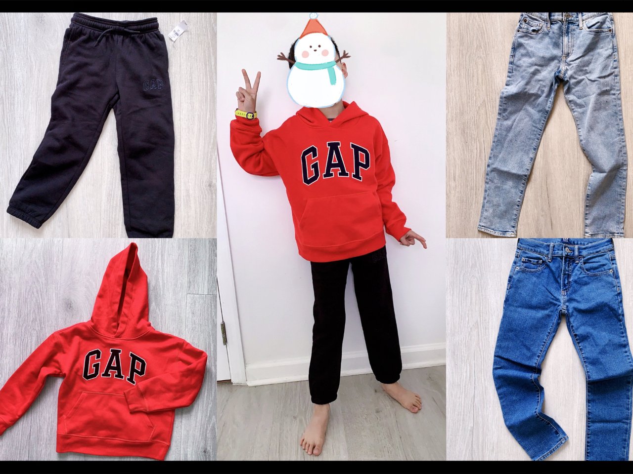 Gap~小朋友長大了，會選自己喜歡的衣服...