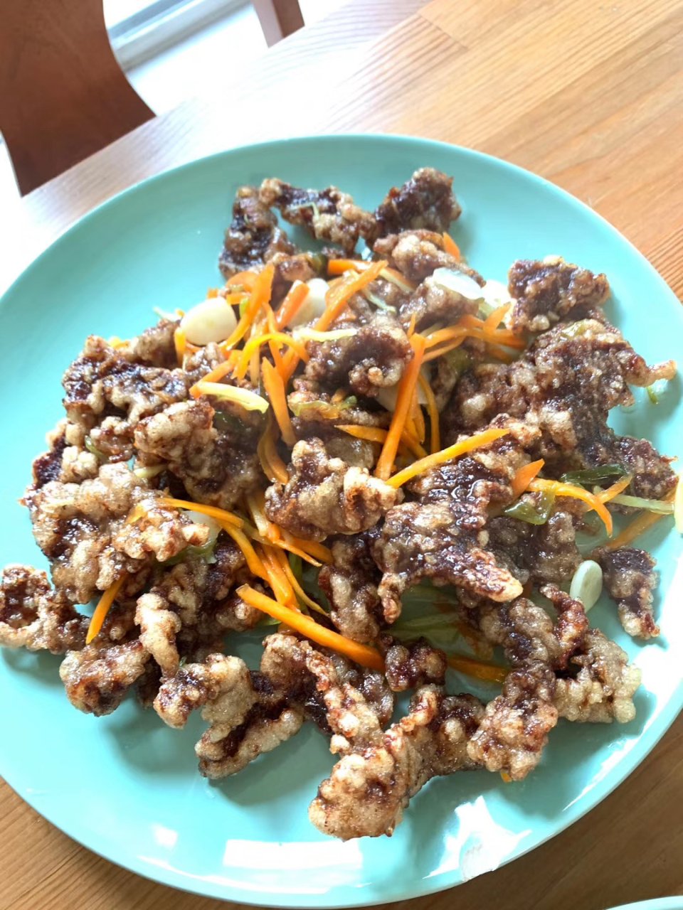 牛肉版锅包肉