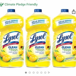 Amazon 下单的Lysol多功能清洁...