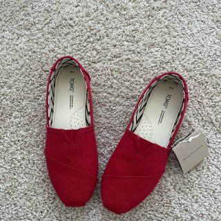 toms小红鞋♥️