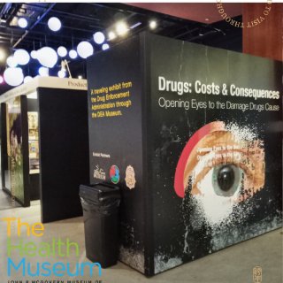 休斯顿健康博物馆毒品的代价和后果展览...