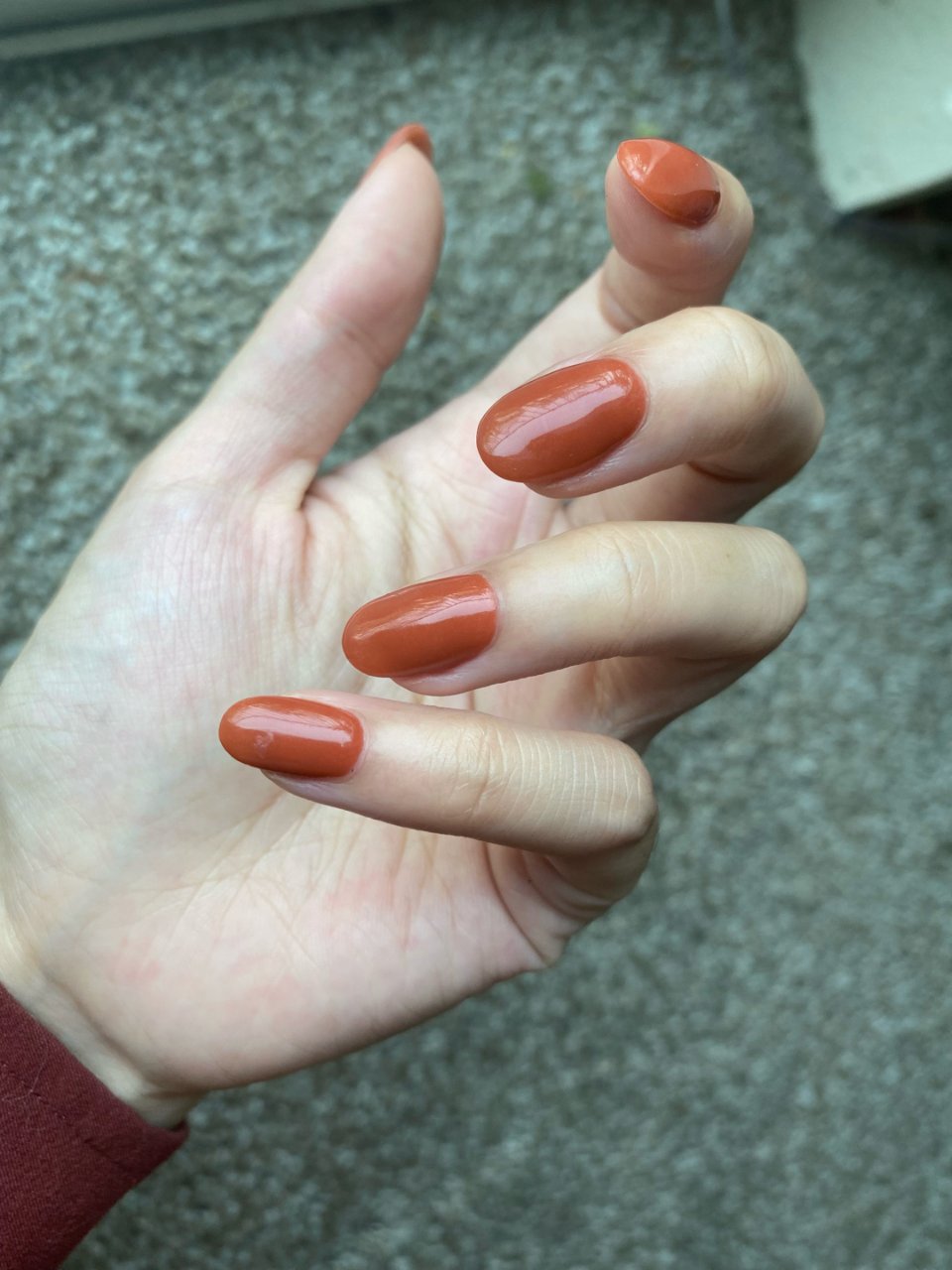 Nails Tek,超美粉橘色