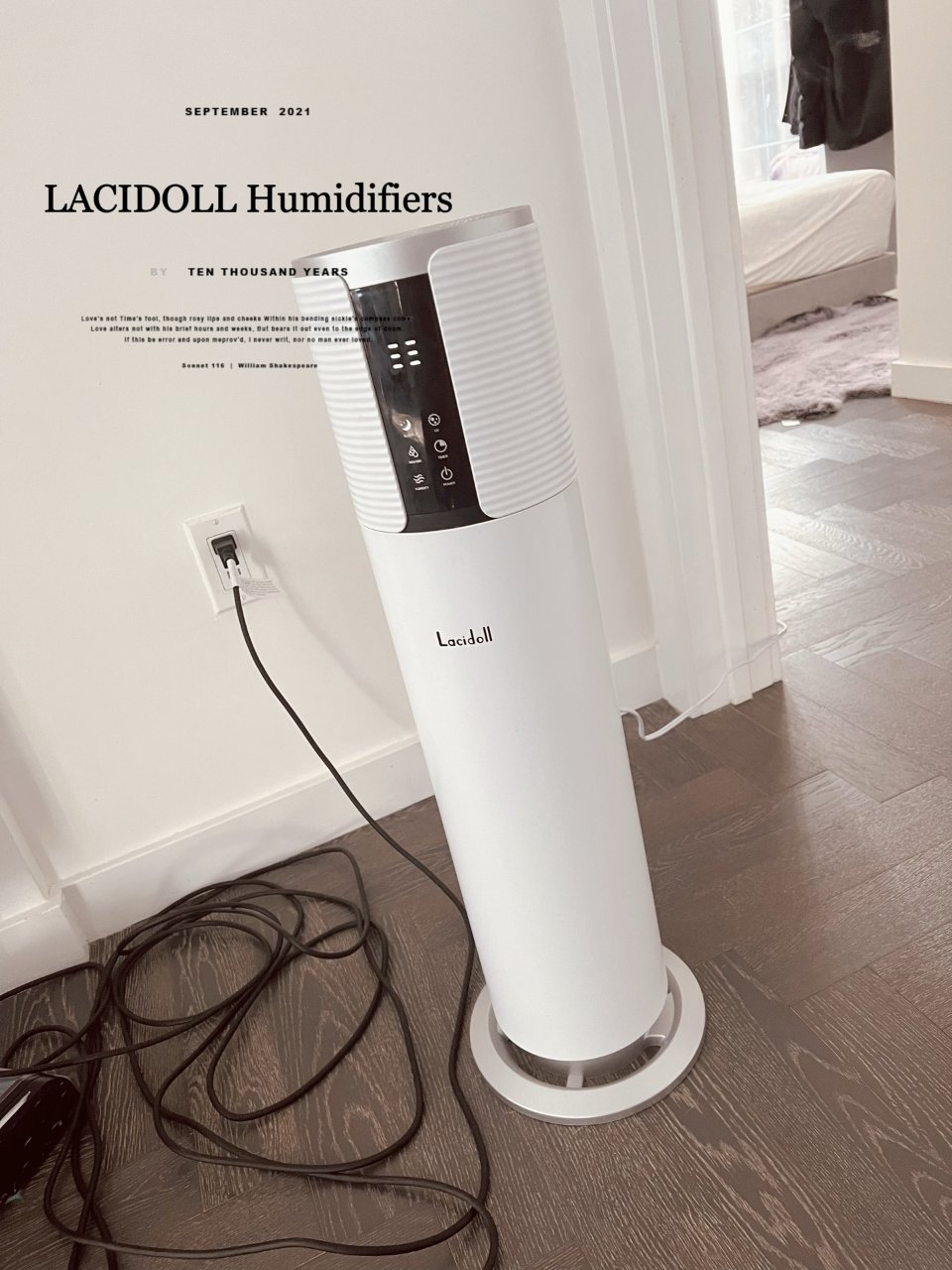 LACIDOLL 2.1Gal 8L Top Fill Large Humidifiers for Bedroom Large Room - Cool Mist : Home & Kitchen