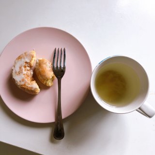 donuts,蜂蜜柚子茶