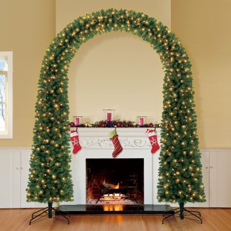 圣诞装饰拱形树藤