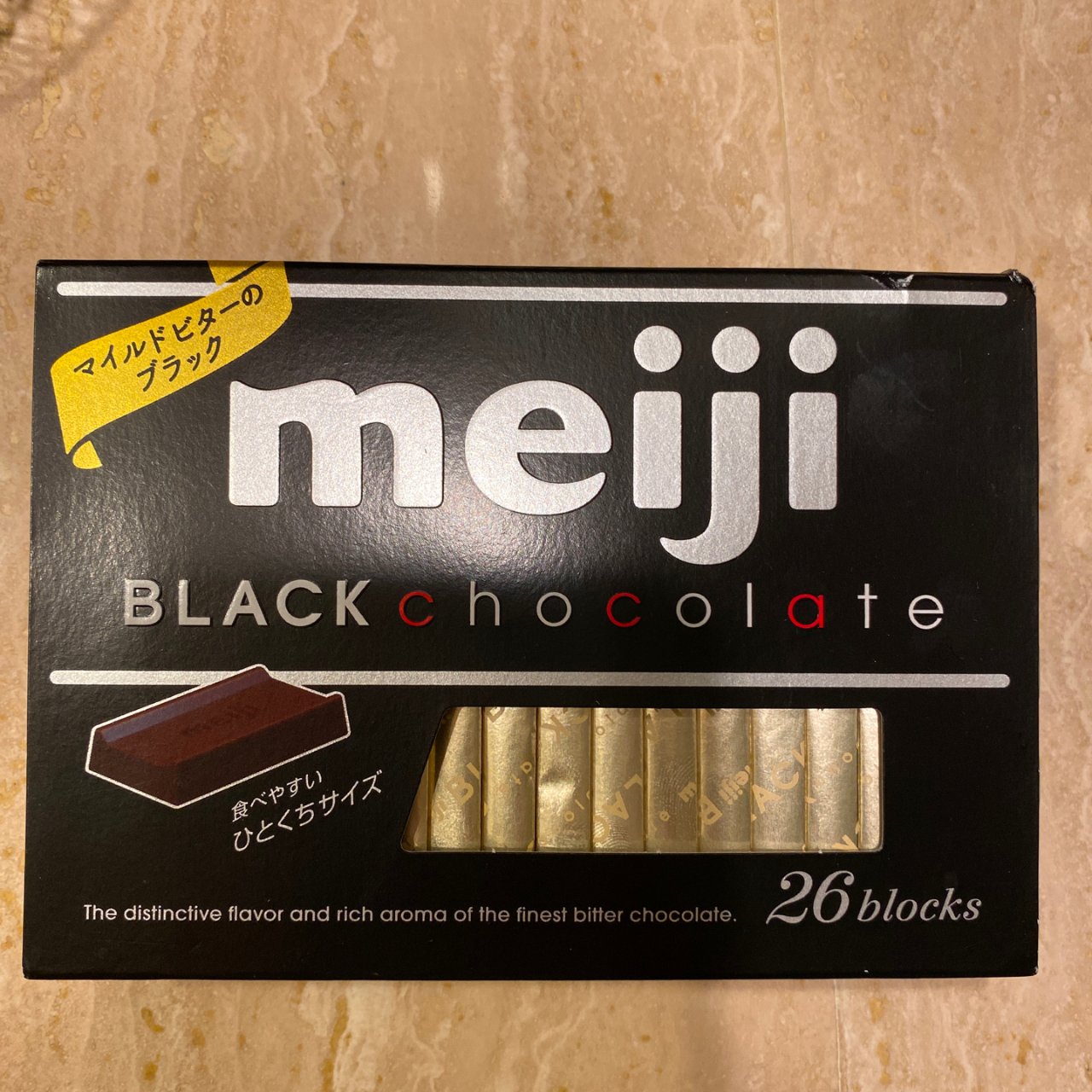 Meiji 明治,黑巧克力