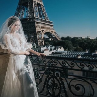 情人节 | 我的巴黎婚纱，纪念我们最浪漫...