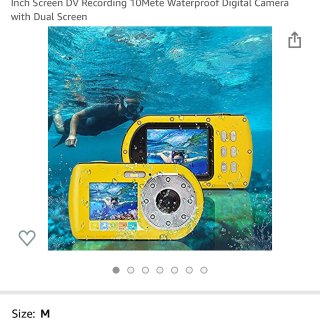 水下相機$12.5..