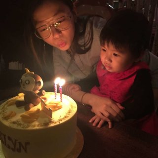 2岁宝宝特定生日蛋糕...
