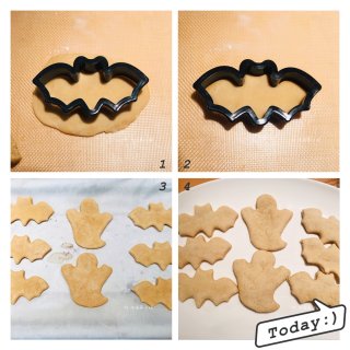 万圣节🎃 | DIY小蝙蝠/小幽灵饼干...