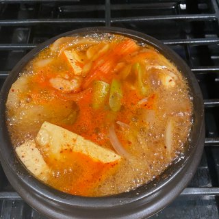 韩国辣豆腐汤