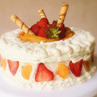 奶油水果蛋糕