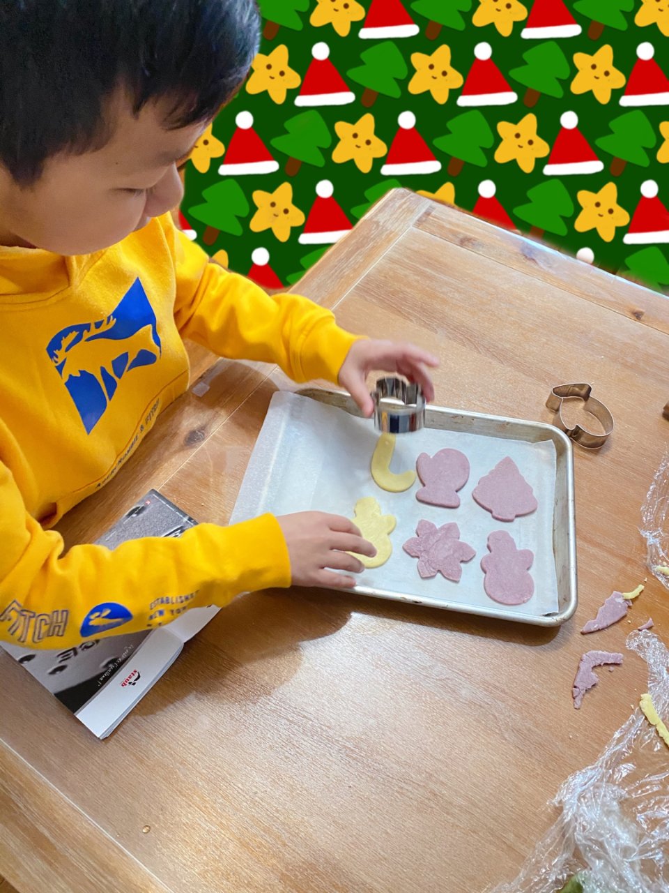 🎄圣诞小曲奇饼干做起来/和小孩们的...