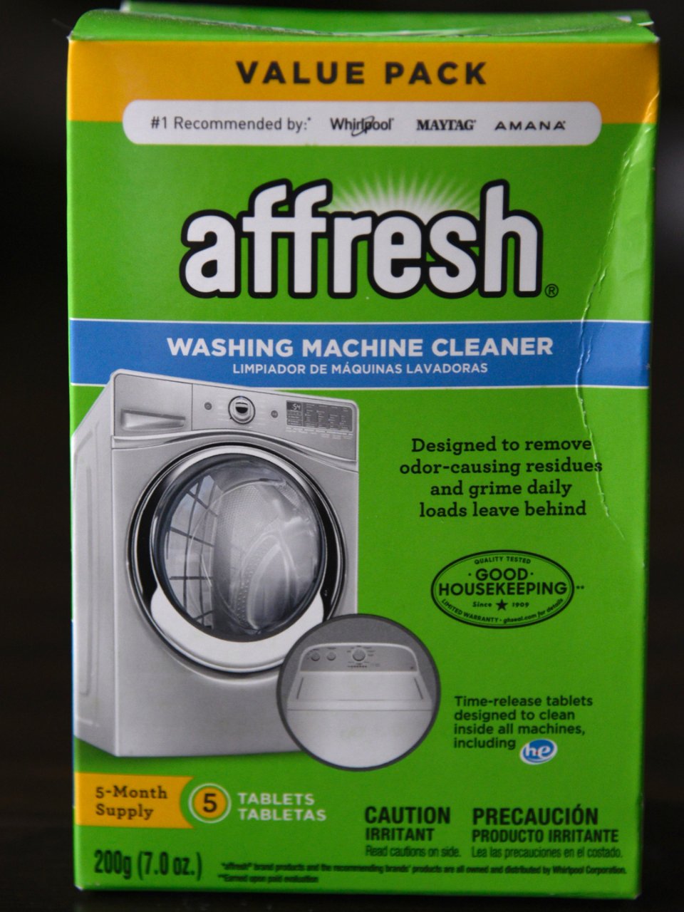 Affresh 洗衣机清洁片｜帮你洗衣服...