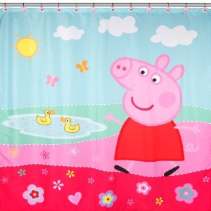 Peppa Pig Peppas Pond Shower Curtain 1.0 CT