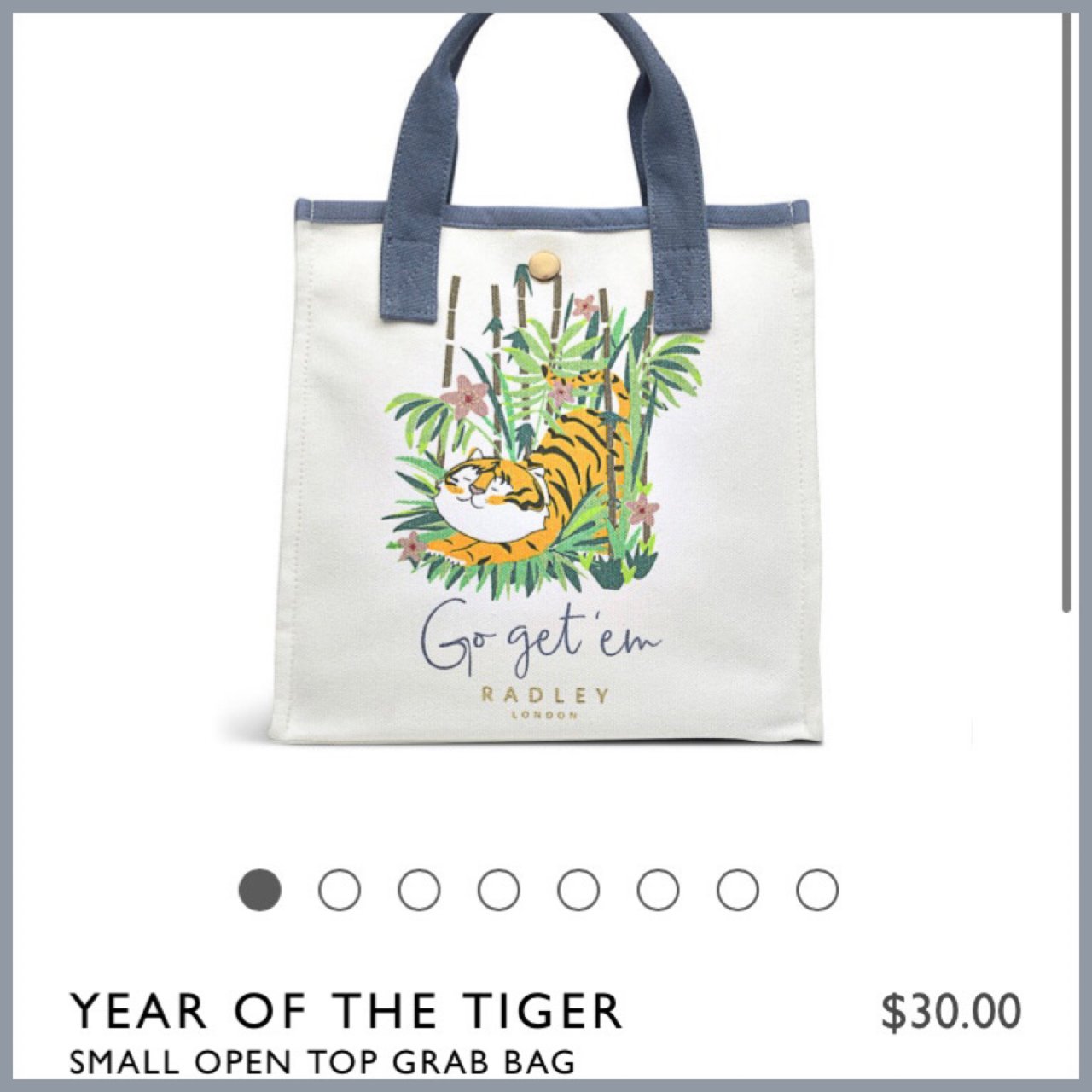Small Grab Bag | Year of the Tiger | Radley London