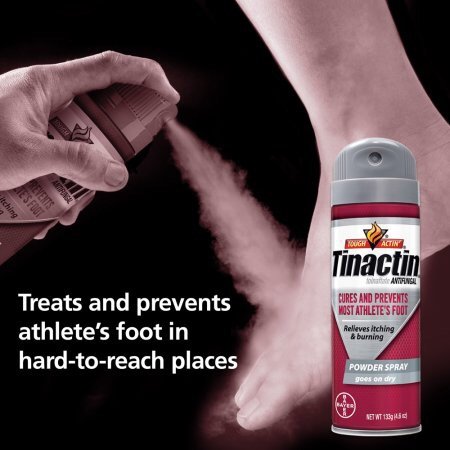 Tinactin Athlete's Foot Antifungal Treatment Powder Spray, 4.6 oz Can