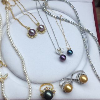 我的珍珠饰品分享...