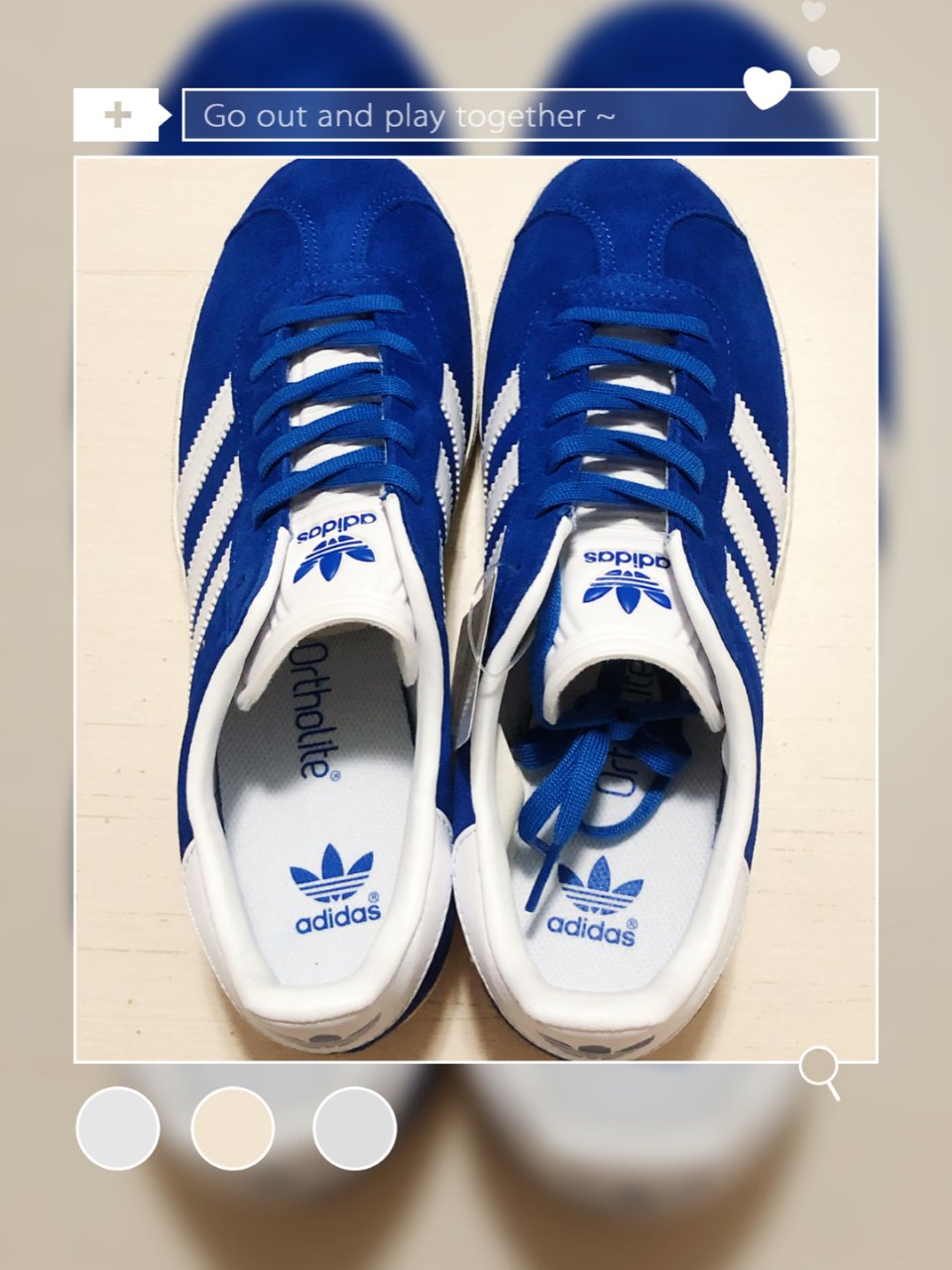 再来一双Adidas鞋...