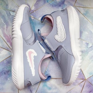 Nike 运动童鞋｜蓝粉色🌸...