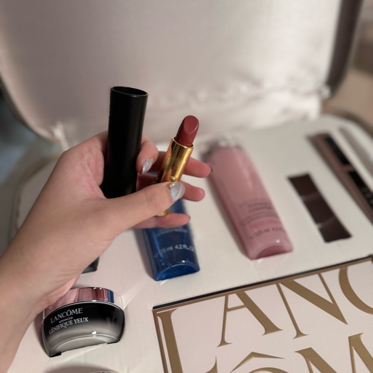 Lancôme）化妆品礼盒的开箱| 晒晒圈护肤精选
