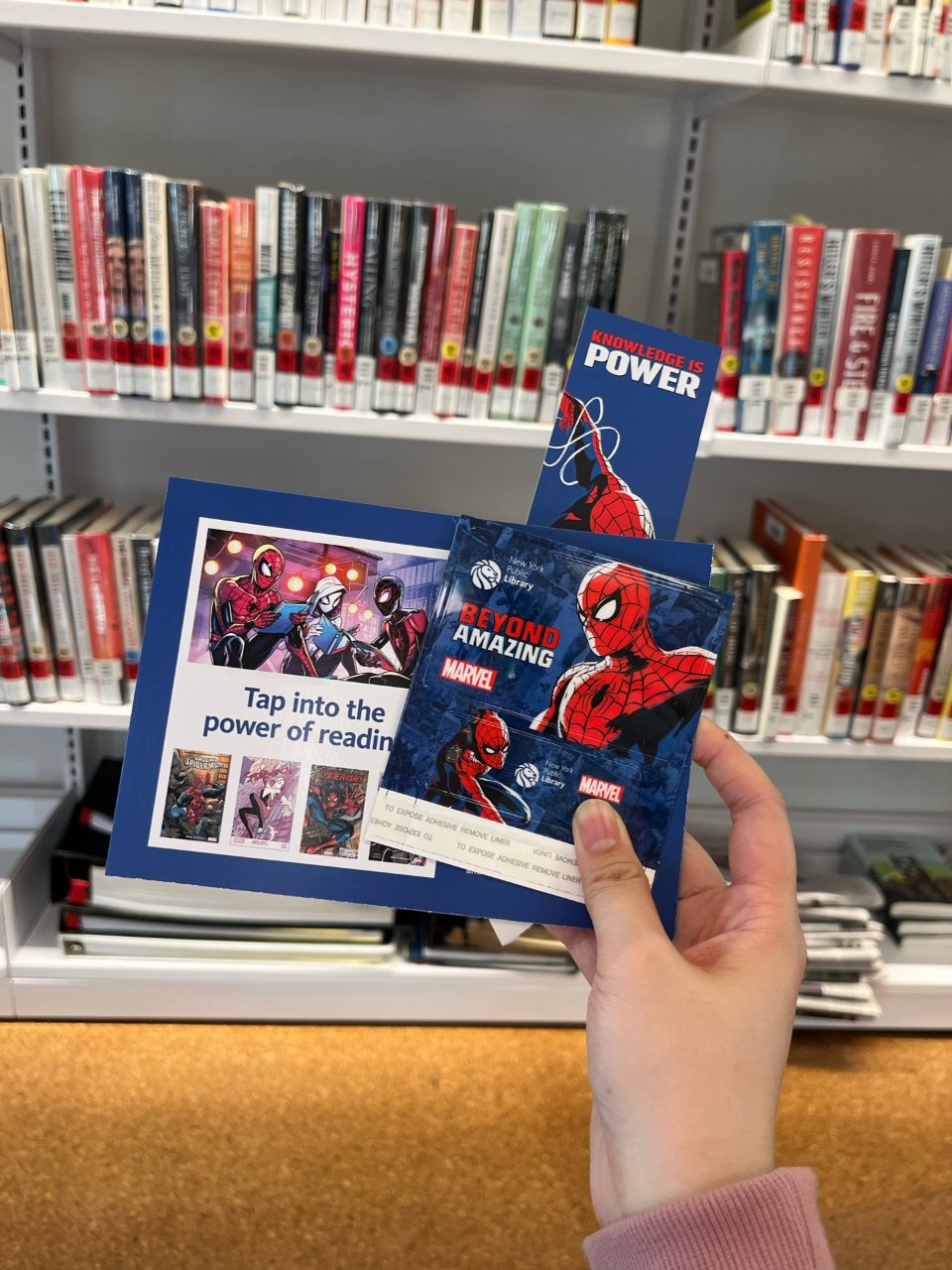 蜘蛛侠图书馆卡...