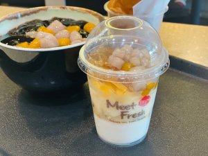 湾区美食｜鲜芋仙新甜品来了！✨百香果冰沙💫