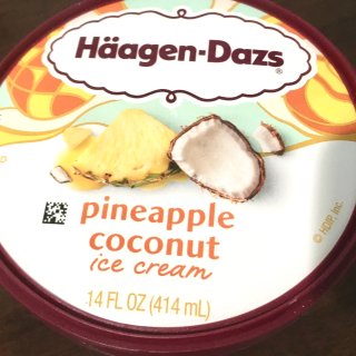 哈根达斯菠萝椰子冰淇淋...