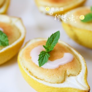 柠檬味的夏天｜柠檬🍋小蛋糕+蜂蜜柠檬水...