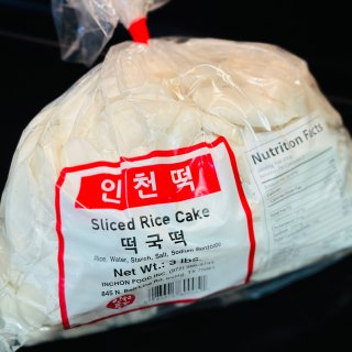 健康饮食🍀新鲜手工做的韩国年糕和糕点...