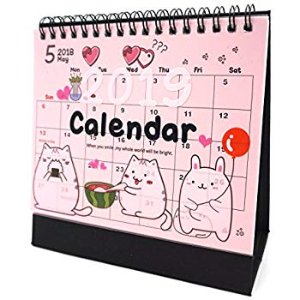 $7.99 Desk Calendar 萌萌哒桌上日历