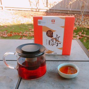 大益甜醇普洱熟茶｜沏一壶茶，暖一颗心❤️