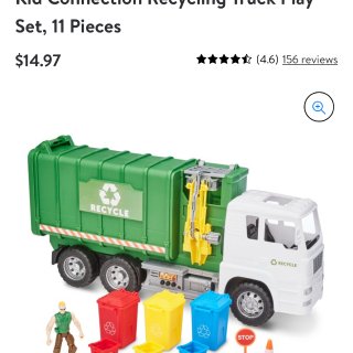 2岁+｜Walmart超值的垃圾车/运木...