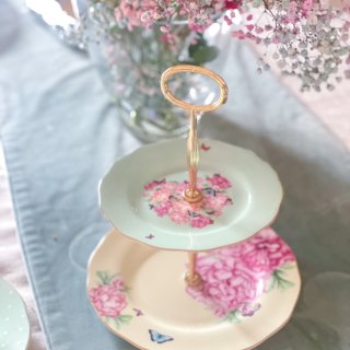 Amazon.com | Royal Albert Blessing & Joy Two-Tier Cake Stand, 9
