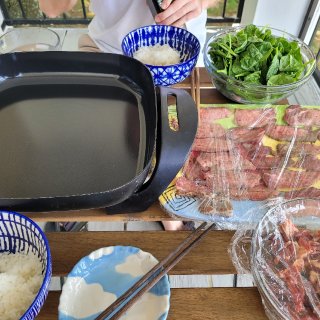亚米材料做饭日常（10）：炭烤牛角烤肉酱...