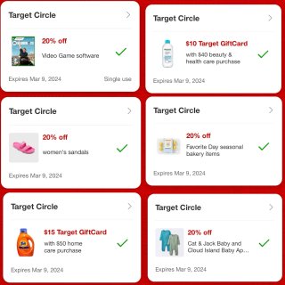 Target 🎯 Circle 免费$2...