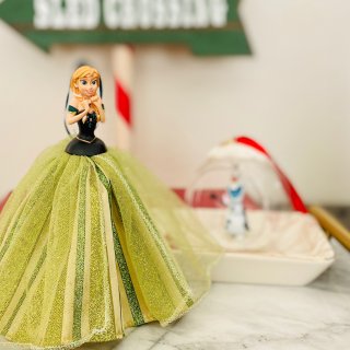 迪士尼圣诞树挂饰·安娜公主和小雪人雪宝...