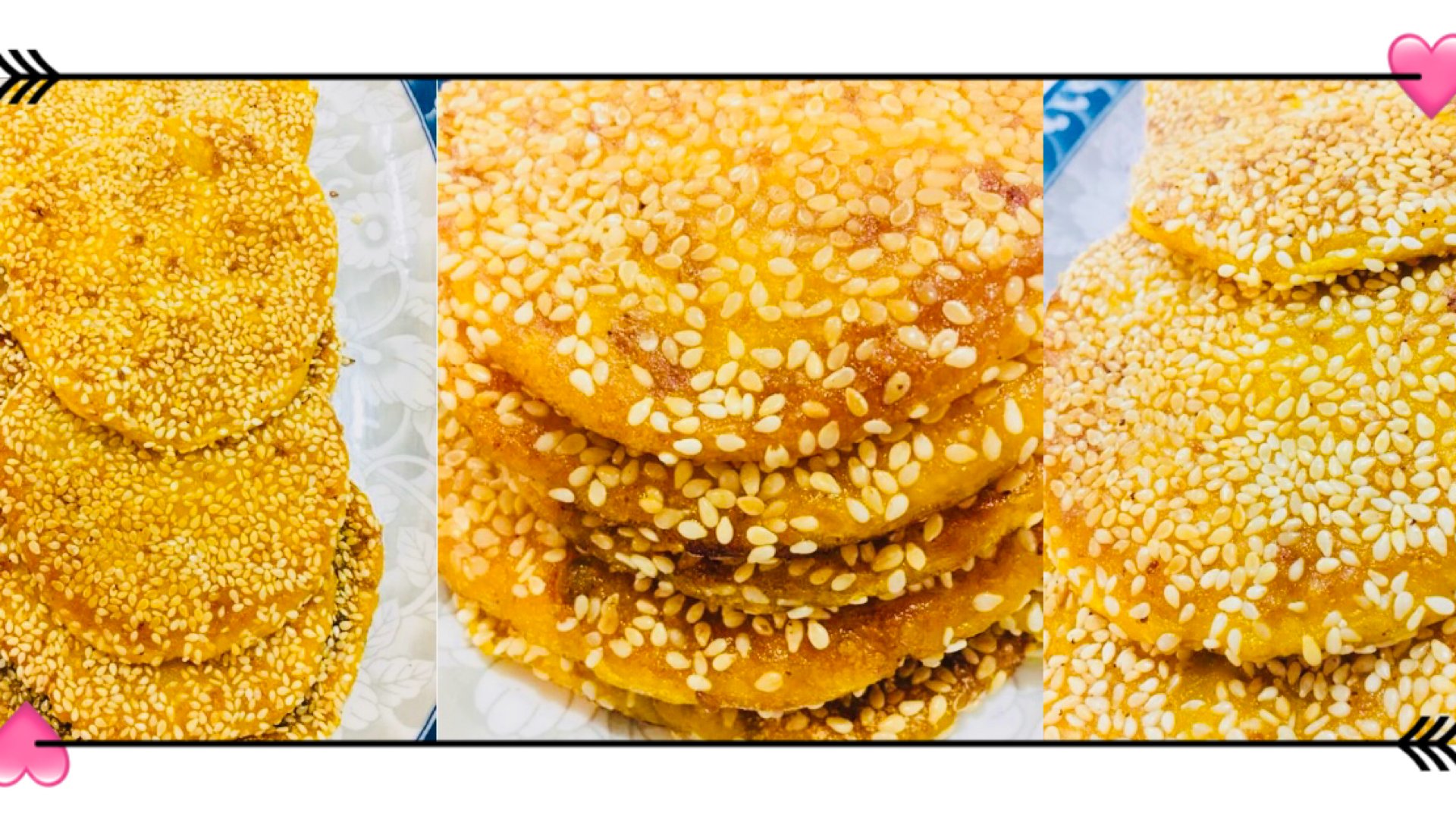 🎃南瓜芝麻饼🫓