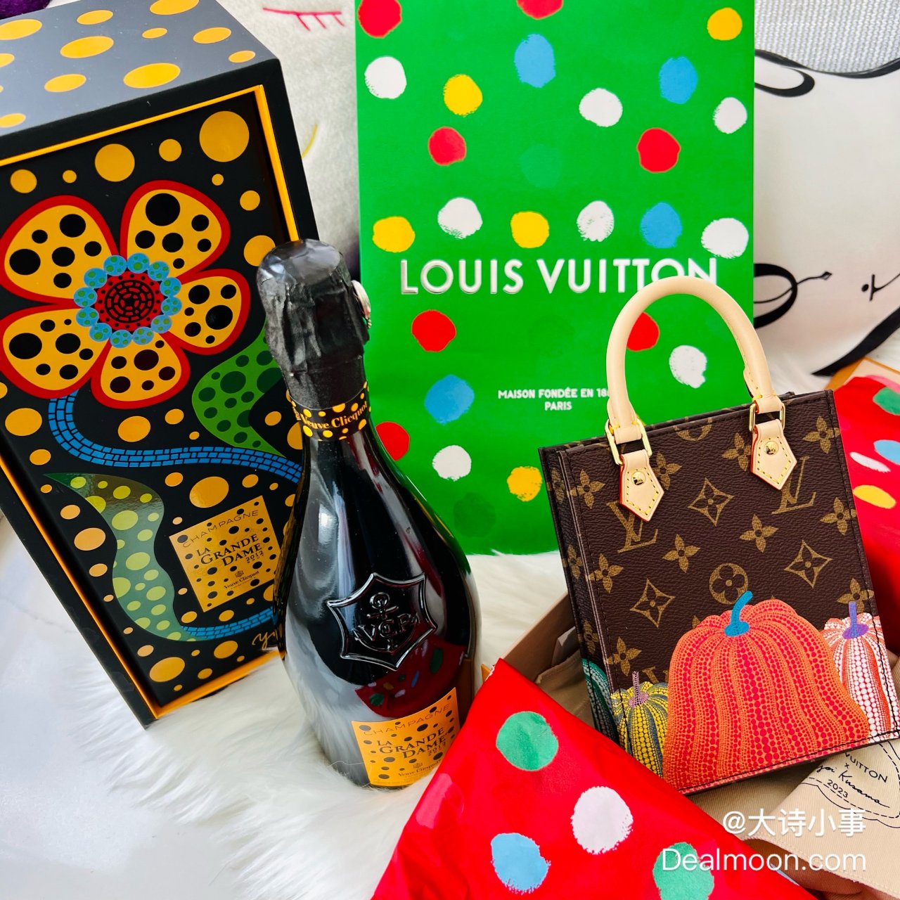 Louis Vuitton 路易·威登,Yayoi Kusama,Veuve Clicquot 凯歌香槟