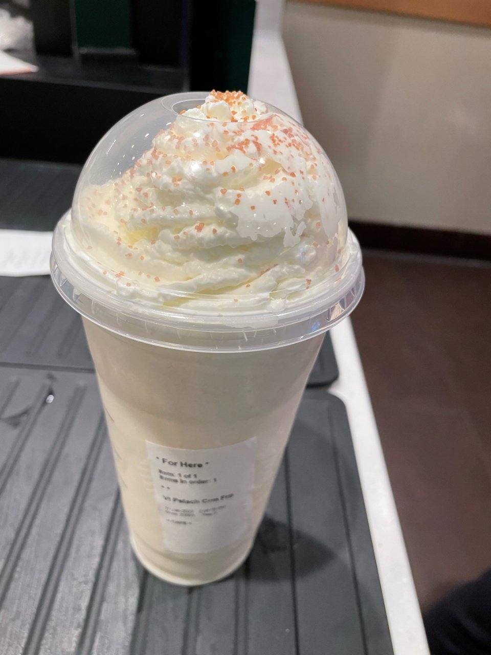 Pistachio Coffee Frappuccino® Blended Beverage: Starbucks Coffee Company