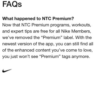 Nike Training App 课程...