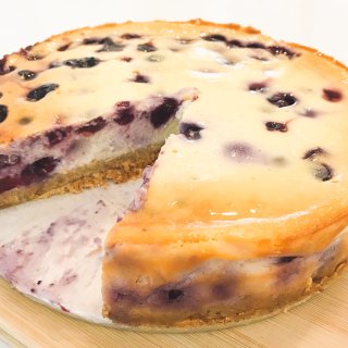 蓝莓乳酪爆浆蛋糕🍰奶香十足～甜而不腻！🥧...