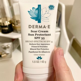 Derma E,Scar Cream Sun Protectant SPF 35 – DERMA E