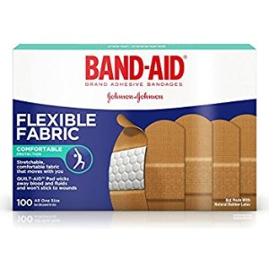 Band-Aid Brand 弹力透气创可贴 100片