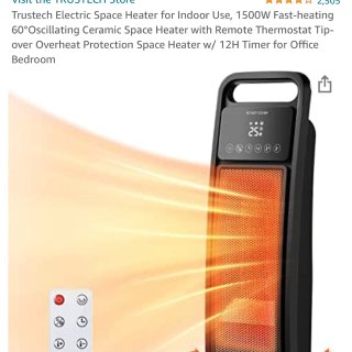 Amazon好物之：室内加热器...