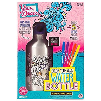 Your Décor Water Bottle  个性化填色水瓶