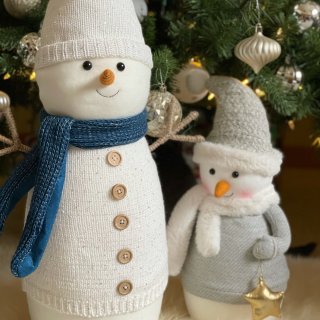 Target 塔吉特百货,Small Plush Snowman Decorative Figurine 