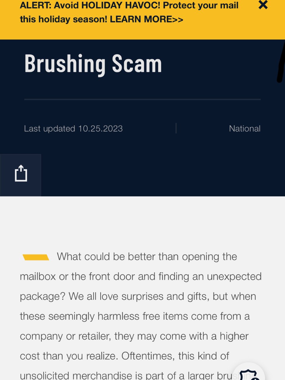 刷分诈骗 | Brushing Scam...