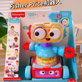 Fisher-Price 4合1 益智学习机器人，适合6个月-5岁宝宝